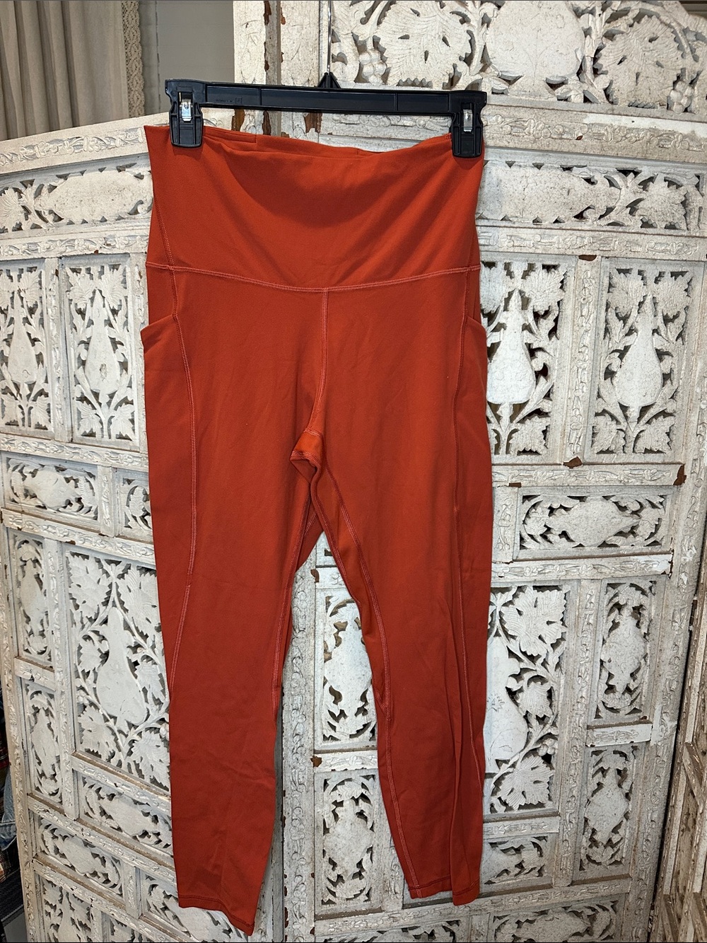 lululemon athletica Burnt Orange High-Rise Pocket Leggings